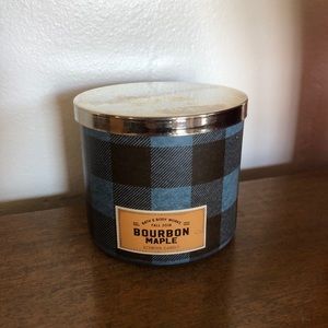 bourbon maple bath and body works candle